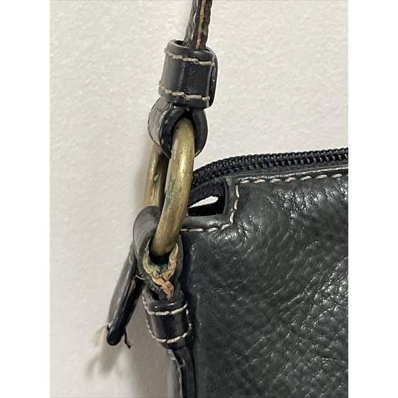 Fossil 75082 Genuine Leather Purse Pebbled Leather Shoulder Bag - Picture 8 of 16